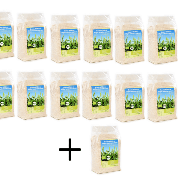 Wild brown millet BIO 12+1 free
