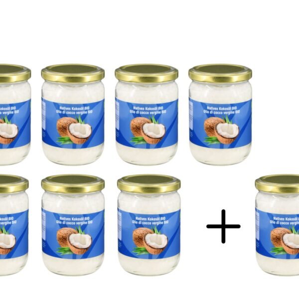 SAVINGS OFFER 7x Cosmolife Coconut Oil "NF" 500ml +1 free