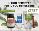 Trio Benessere: B12 Liposomiale, Zeolite e Magnesio in Kit